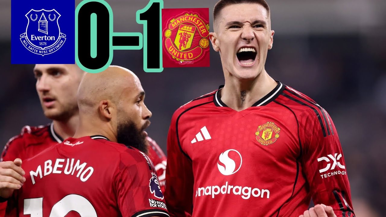 Everton vs Manchister United highlight 