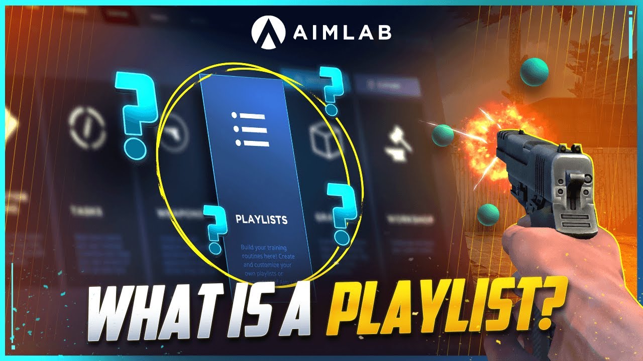 How to Create Playlists in Aim Lab | Beginner's Guide