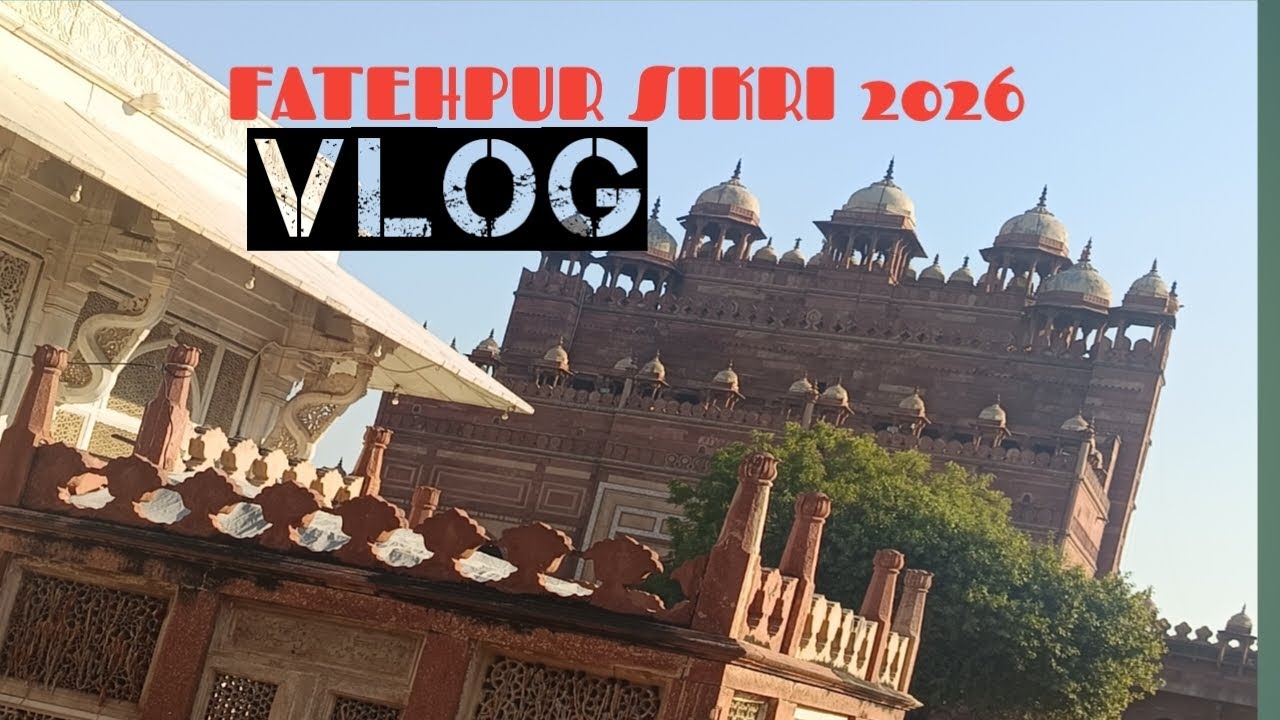 Fatehpur Sikri Vlog 2026💐⭐💐 #vlog #fatehpursikri #agra #vlogger #monument #trevel #explore #foru 