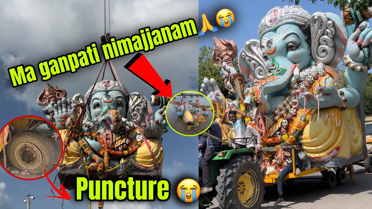 Ma ganpati nimajjanam 🙏😭
