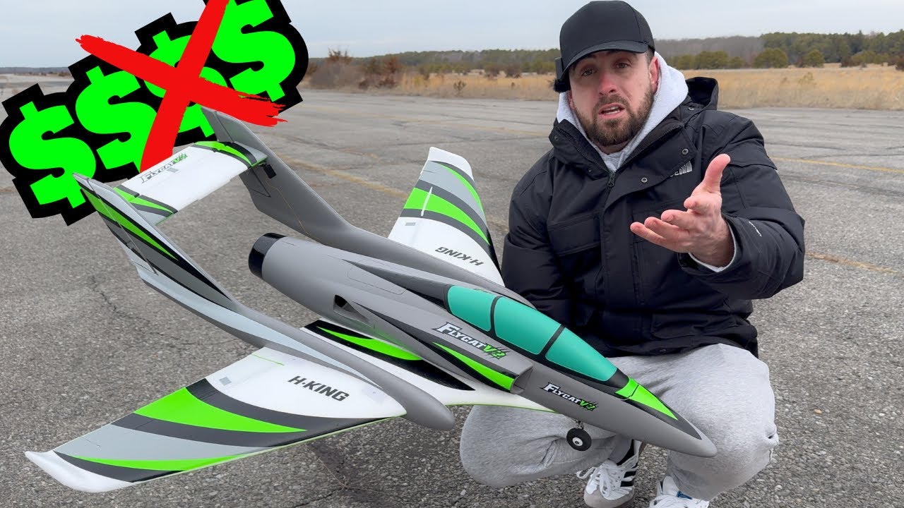RC Jet that flys amazing & is CHEAP - H-King Flycat V2