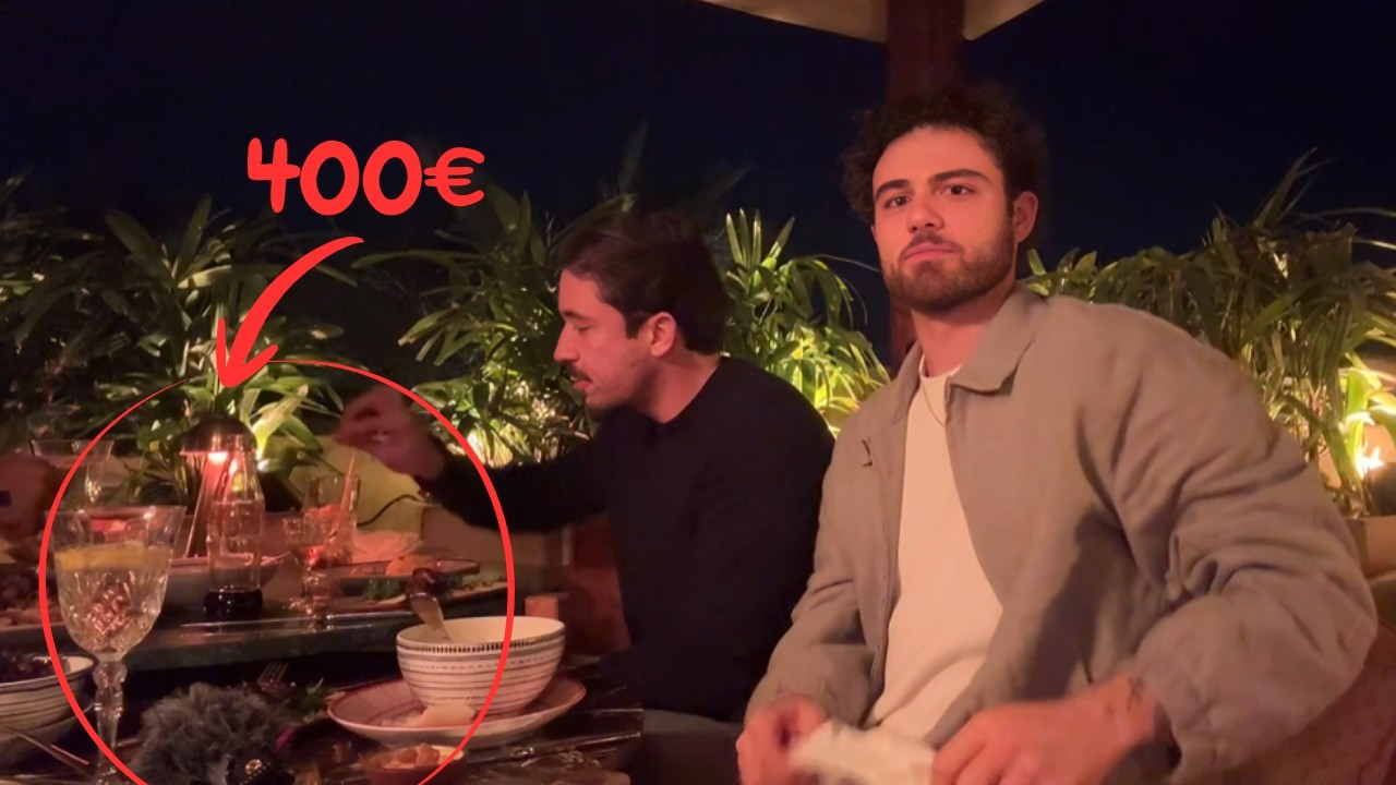 WINDOH E NUMEIRO MOSTRAM JANTAR DE 400&euro; NO MEIO DO DESERTO DO DUBAI!