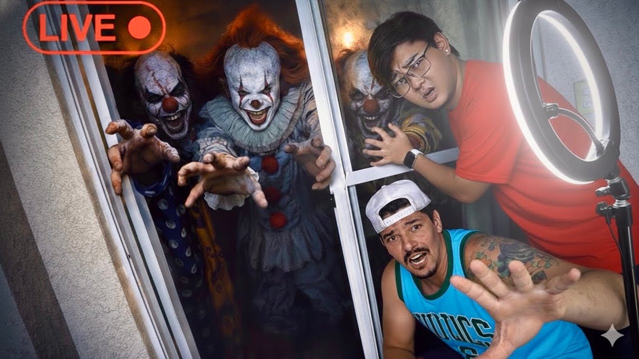 Os Palhaços Invadiram A Casa Do Luqueta Durante Uma Live Às 3:00 AM
