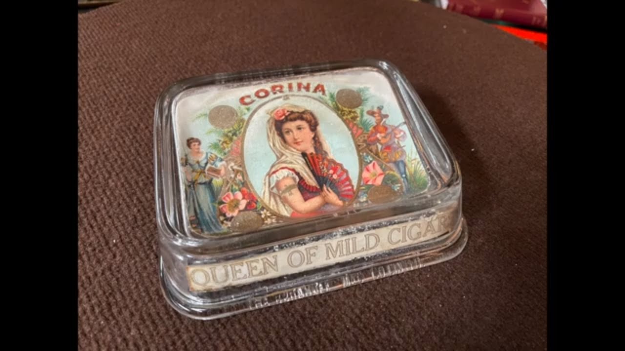 VINTAGE CORINA CIGAR CHANGE TRAY SOLD FOR $375