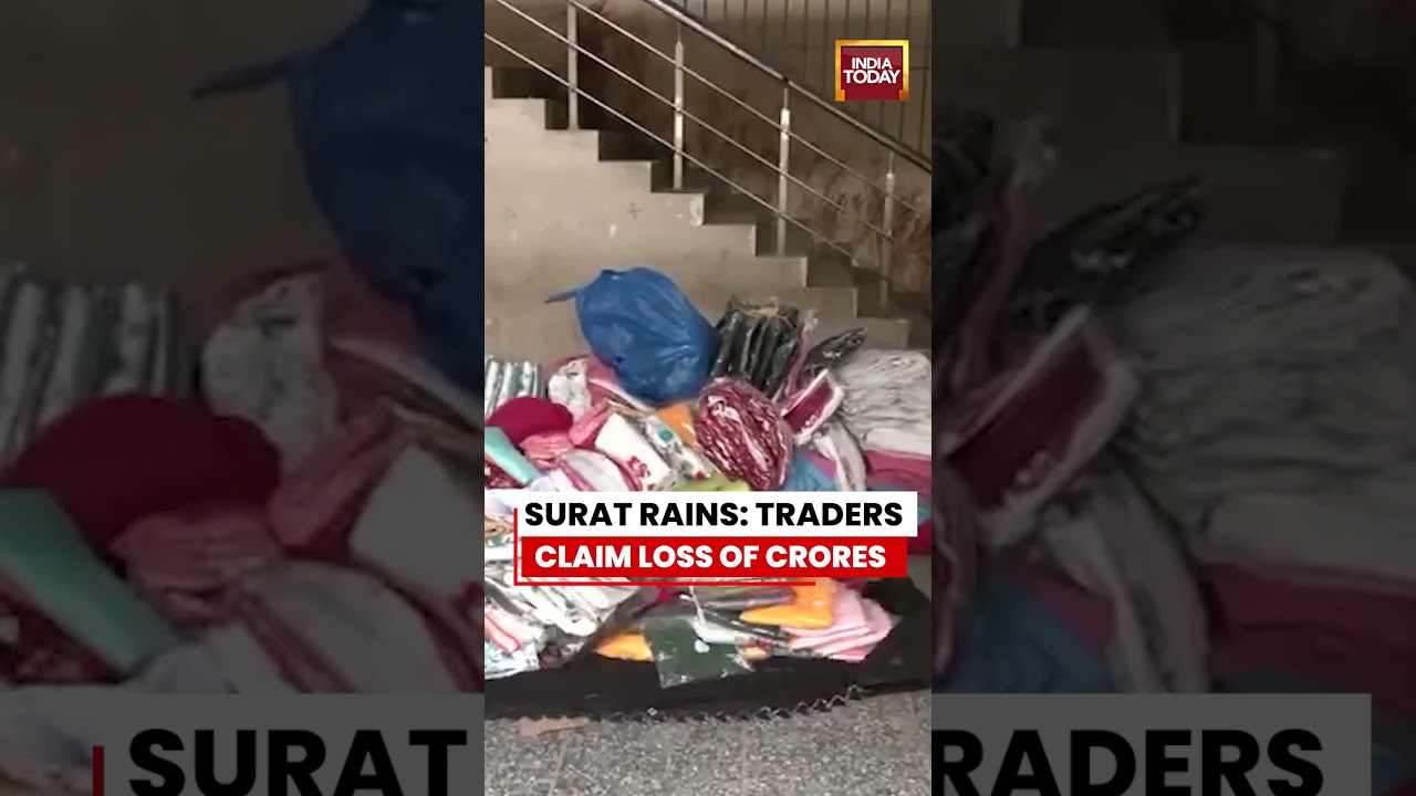 WATCH: Surat Traders Suffer Crores In Losses After Business Hub Floods | #gujarat #surat