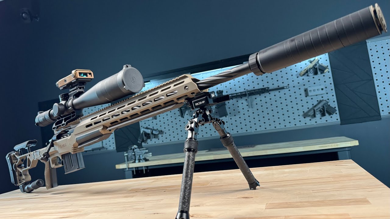 Создание невероятной винтовки с продольно-скользящим затвором (Kelbly’s x MDT x SilencerCo)