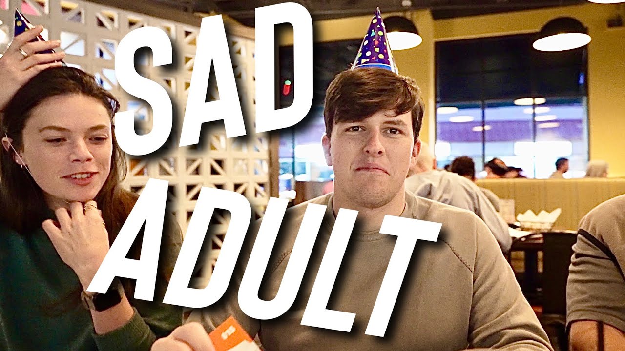 Sad Birthday Boy