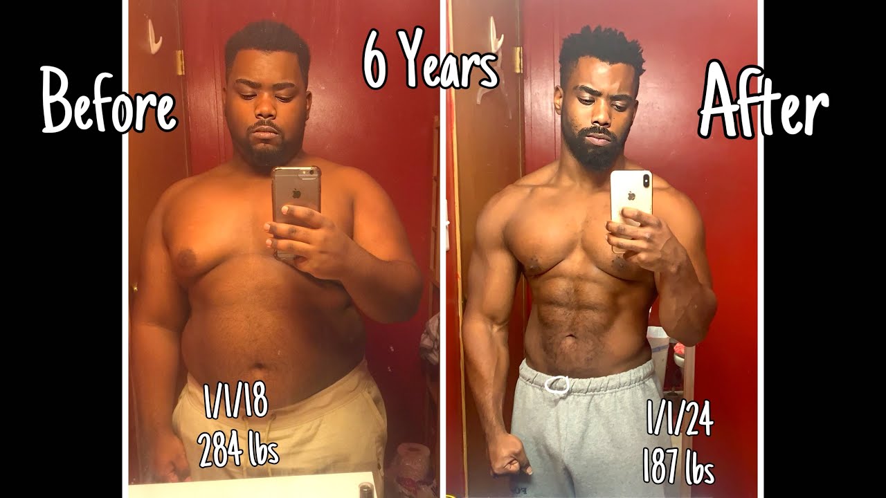 6 Years Weight loss Body Transformation | Losing 100 Pounds