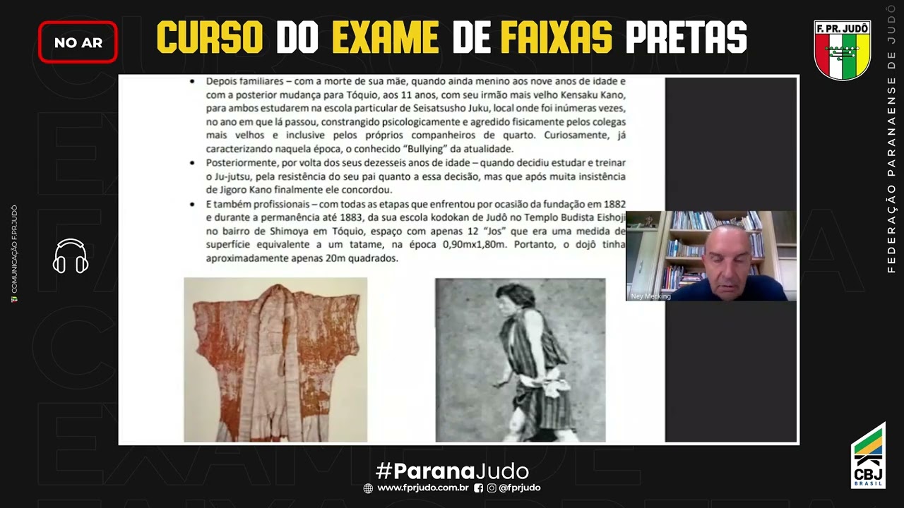 Os Caminhos do Judô - Ney de Lucca Mecking - 8° Dan | F.PR.Judô