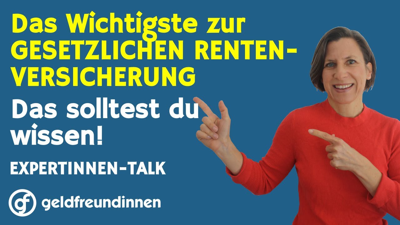 Wie funktioniert die gesetzliche Rentenversicherung? | Mit Babett Mahnert