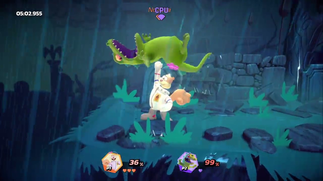 Sandy Arcade (Very Hard) Nickelodeon All Star Brawl (2021)