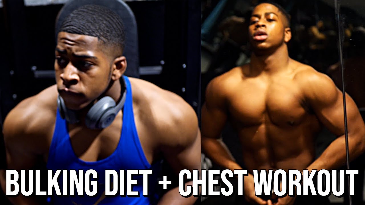 MY FULL DAY OF EATING ON A BULK + PAINFUL CHEST WORKOUT | Road To The Platform