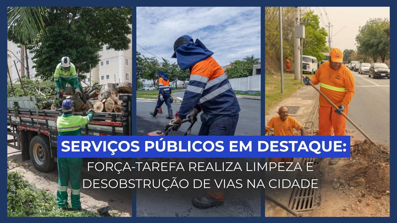 AÇÃO INTEGRADA PROMOVE LIMPEZA E DESOBSTRUÇÃO DE VIAS PÚBLICAS | @TVTECJUNDIAÍ