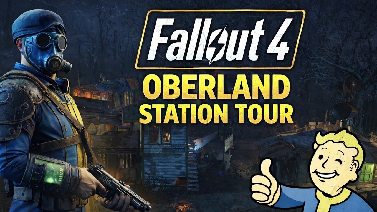 Fallout 4 Oberland Station Tour!