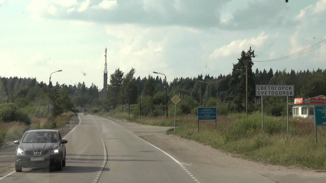 Maantie välillä Järvenkylä (Losevo) - Enso (Svetogorsk), Venäjä