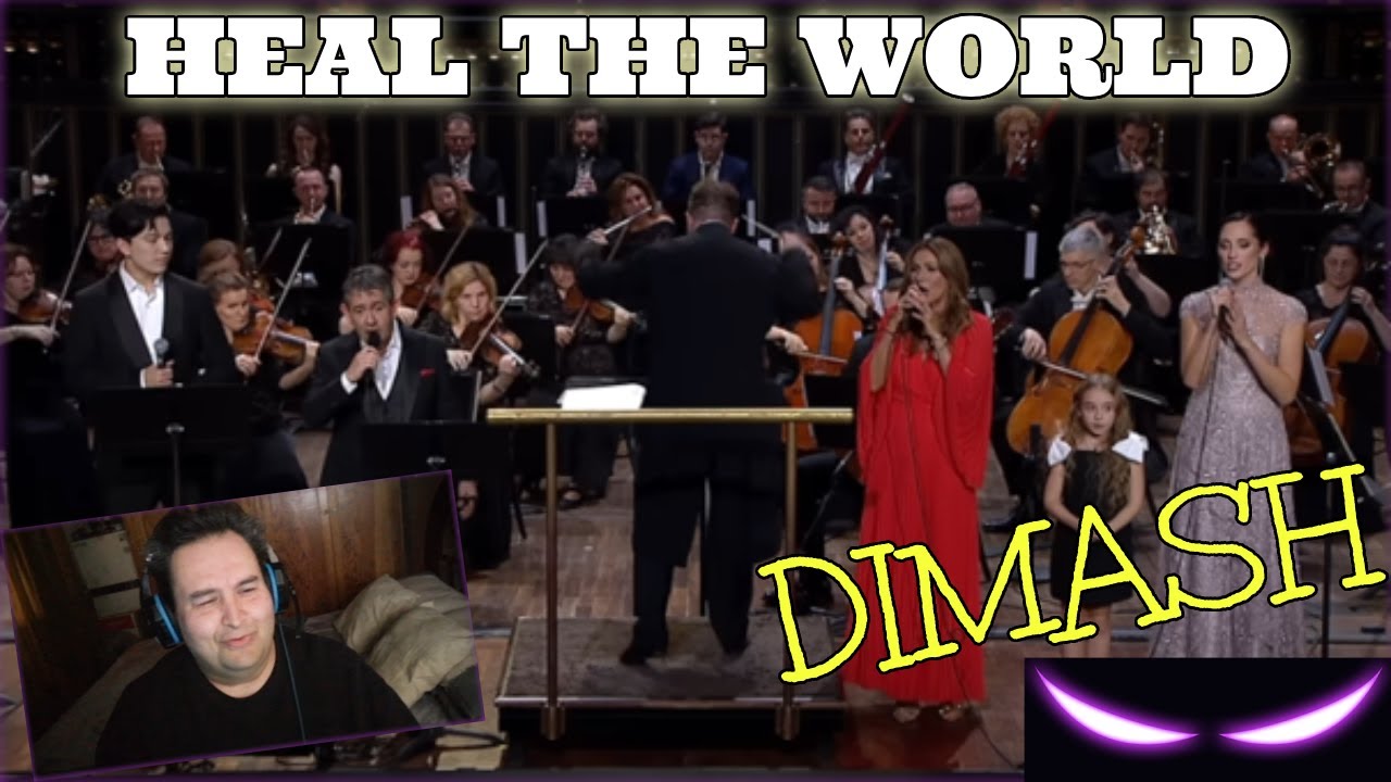 РЕАКЦИЯ НА ДИМАШ / HEAL THE WORLD (ПРОГРАММА ВИРТУОЗЫ)