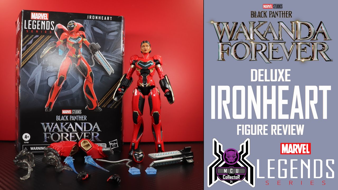 Marvel Legends IRONHEART Black Panther Wakanda Forever MCU Deluxe Figure Review