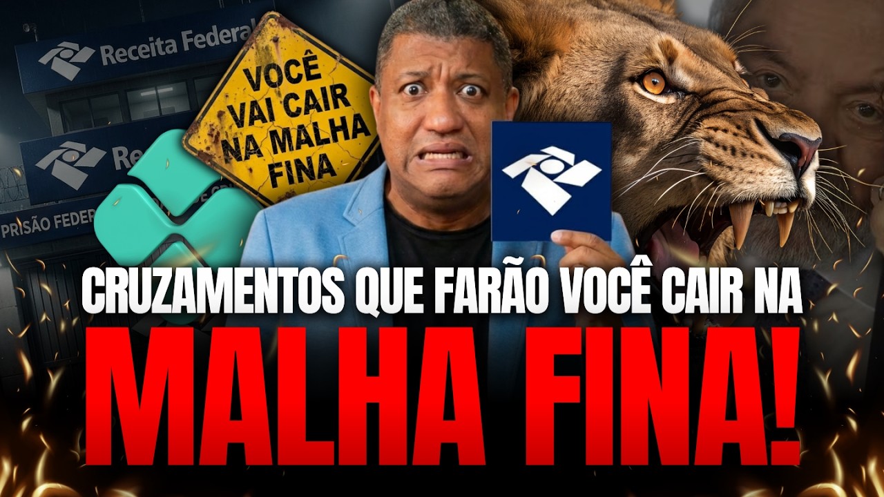 🚨 O QUE MAIS ACIONA A MALHA FINA DA RECEITA FEDERAL? Os 5 maiores erros de 2026