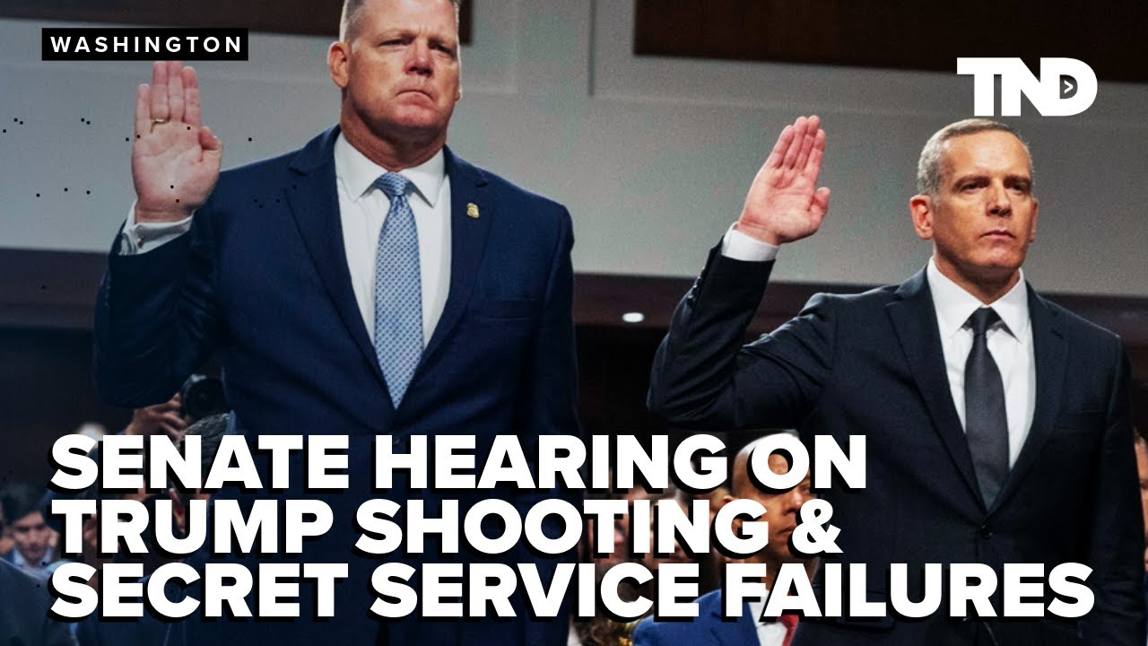 Senate hearing on attempted assassination of former President Donald Trump