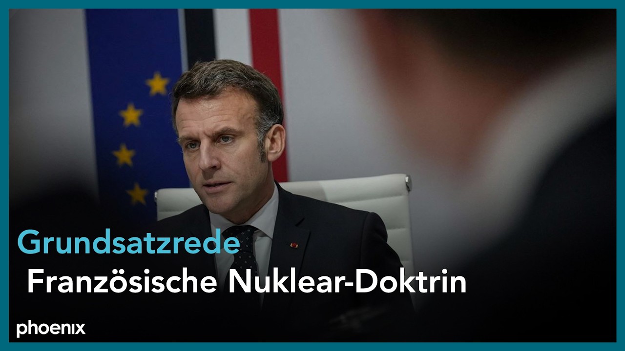 Grundsatzrede von Präsident Macron zur nuklearen Abschreckung | 02.03.2026