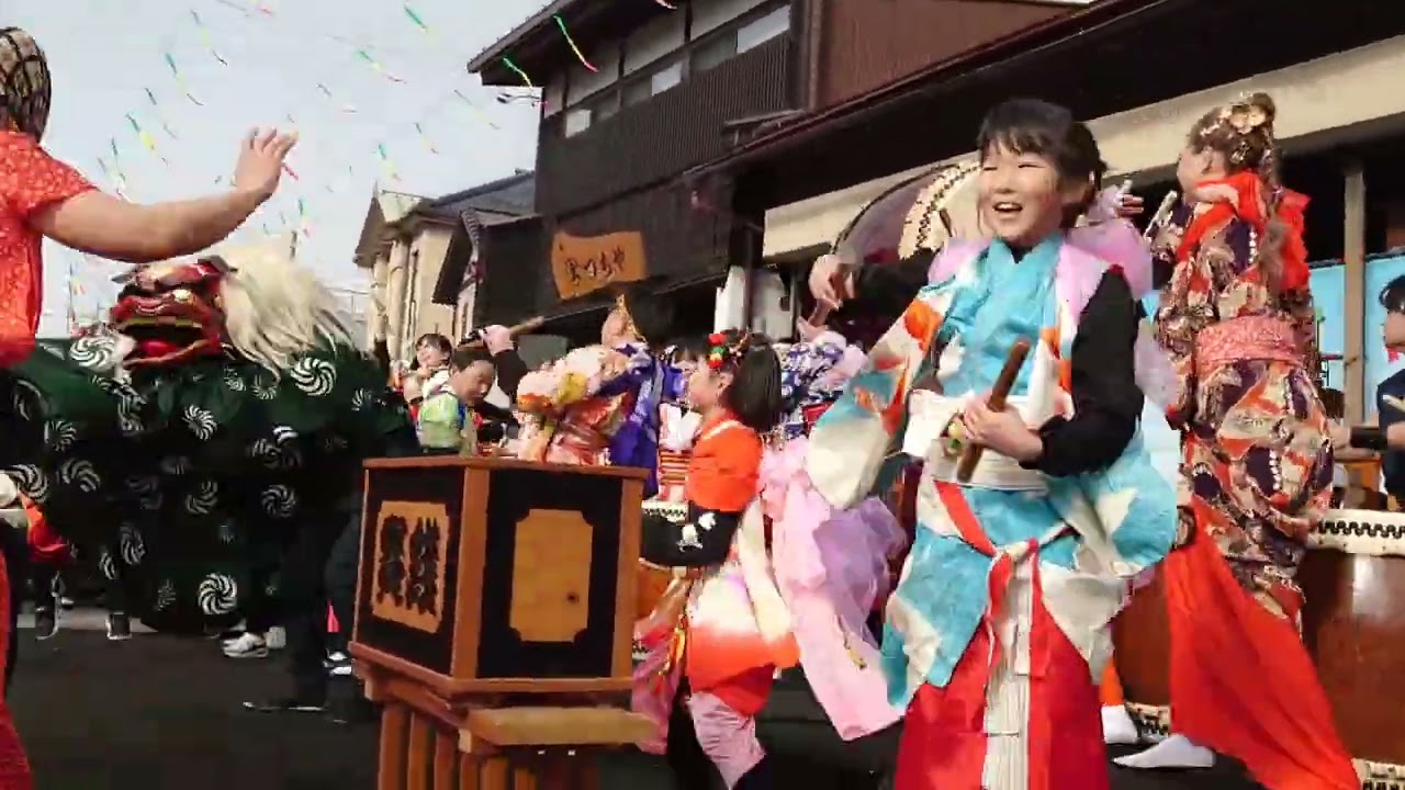 #勝山左義長まつり　2023年2月26日 櫓なくても大盛況の上郡地区フィナーレまで
