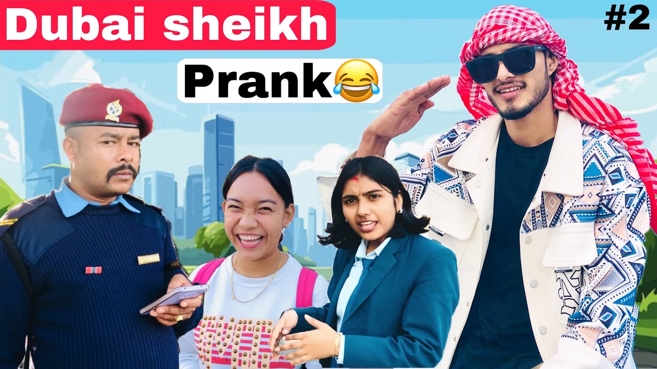 Dubai Sheikh Prank || Fake Sheikh Prank Video || Nepali Prank Video || Rajan vlogs