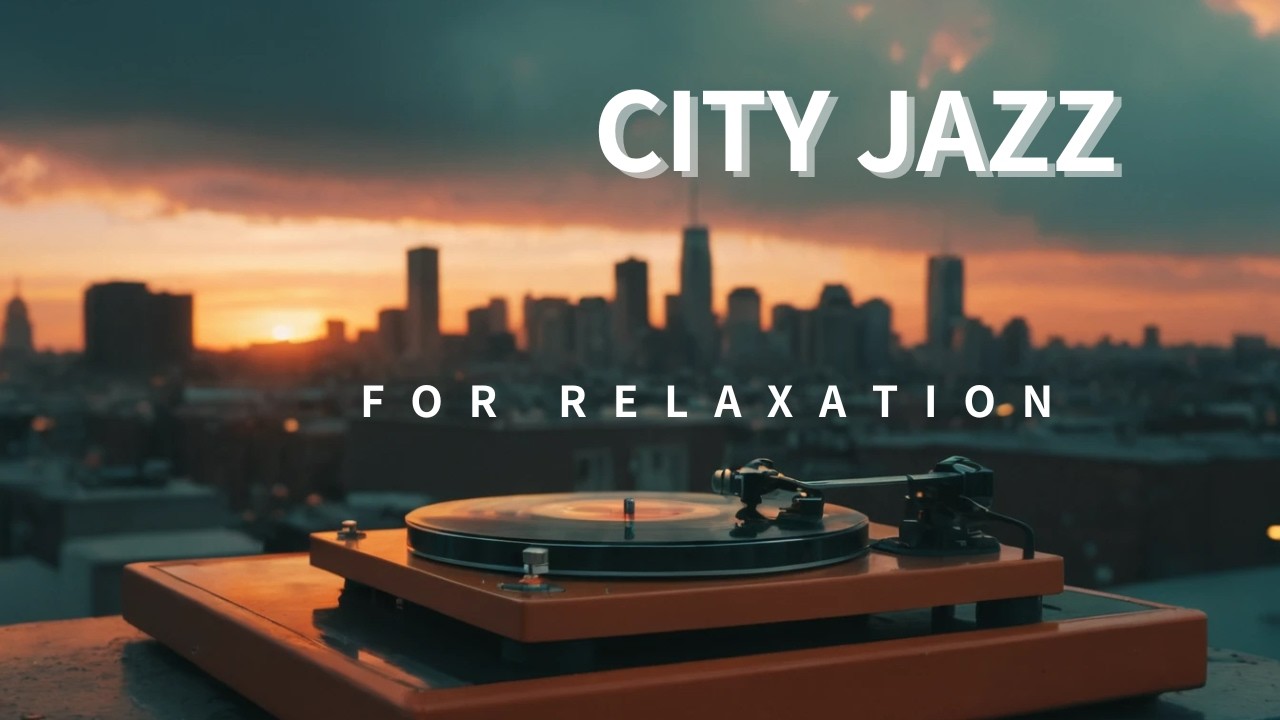 Smooth Lofi Jazz Nights 🎷 Calm City Vibes