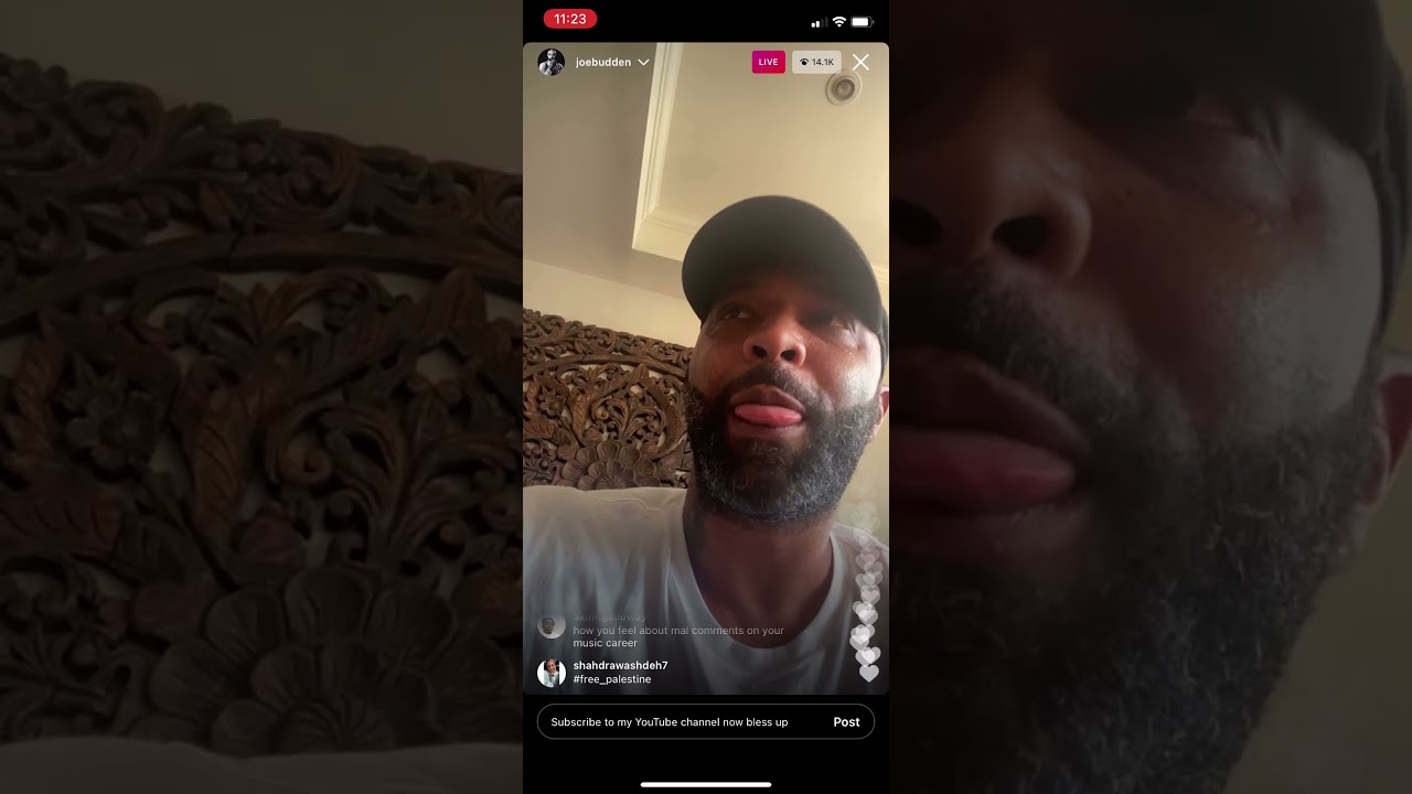 Joe budden Instagram Live response to Rory and Mal podcast