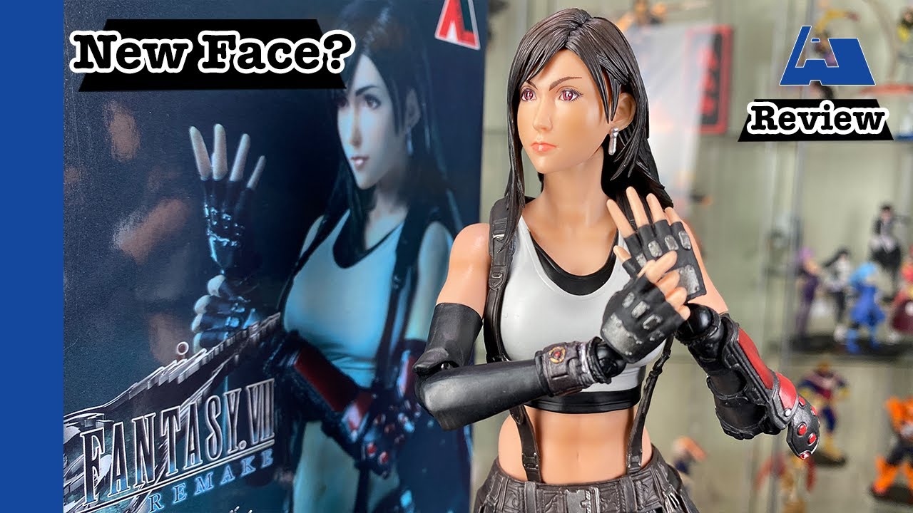 Tifa Lockhart - Updated Face Plate - Play Arts Kai Unbox & Review