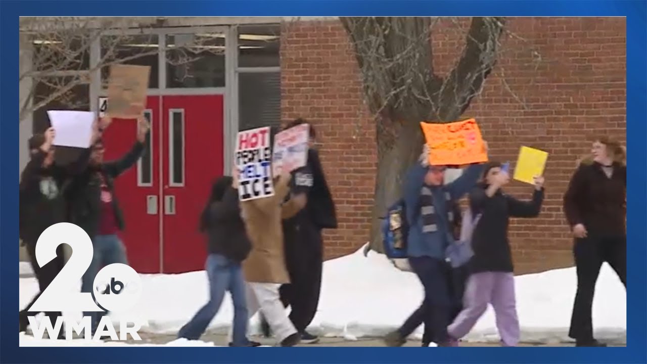 Dulaney students walk out after classmate's father detained by ICE