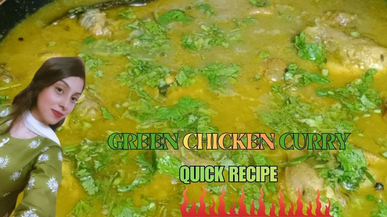 Easy & Authentic🌿🔥Green Chicken Curry ( JUST ONE POT & "30 MINS" )must try!