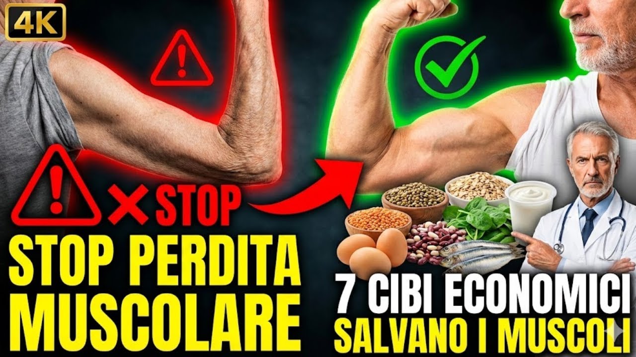 Stop alla perdita muscolare! 7 cibi economici che salvano i muscoli