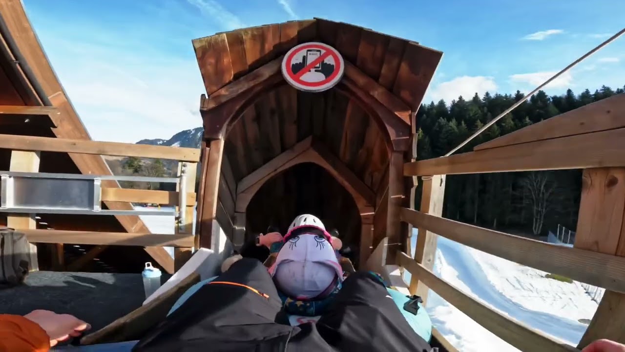 Tobogganing Park Leysin