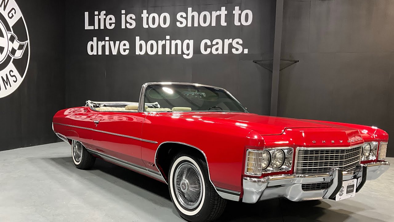 1971 Chevrolet Impala Convertible $110,000