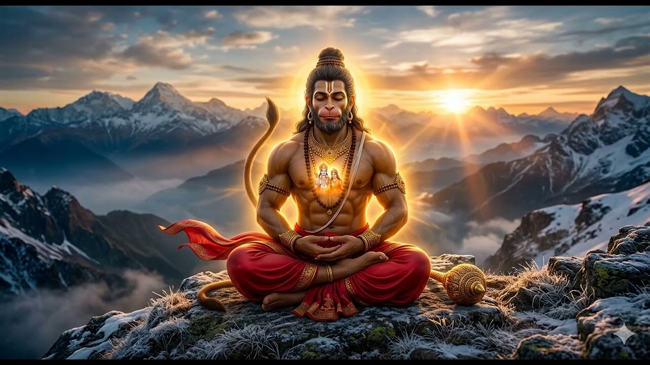 हनुमान ध्यान स्तोत्र | 3 मिनट का शक्तिशाली मंत्र | जय बजरंगबली 🚩