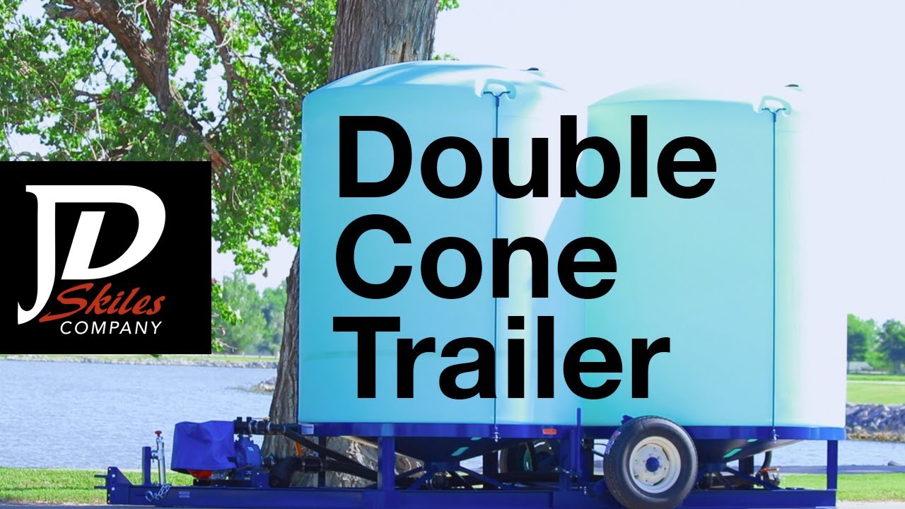 Double Cone Bottom Liquid Fertilizer Trailer