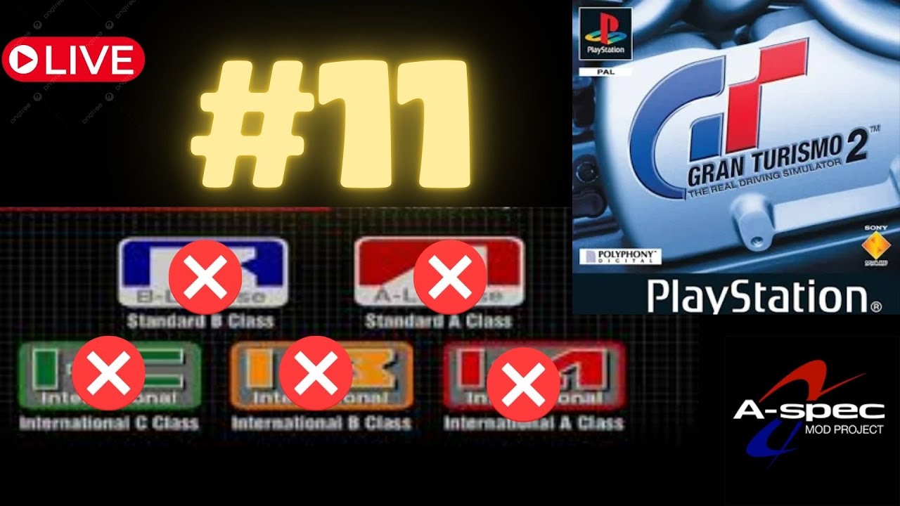 Licenças por último Terminando Gran Turismo 2 A-Spec Mod 1.2 Ep.11