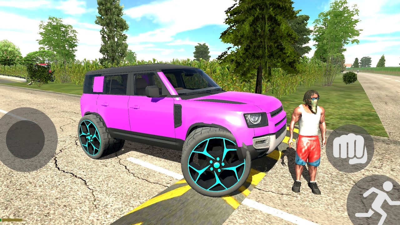DEFENDER CAR MODIFICATION INDIAN BIKE DRIVING 3D #indianbikedriving3d #technogamerz #gtav #gta5 