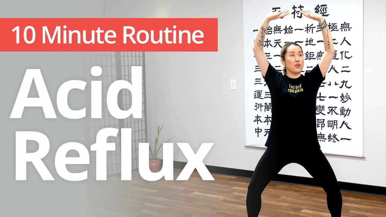 Yoga Posture for ACID REFLUX | 10 Minute Daily Routines