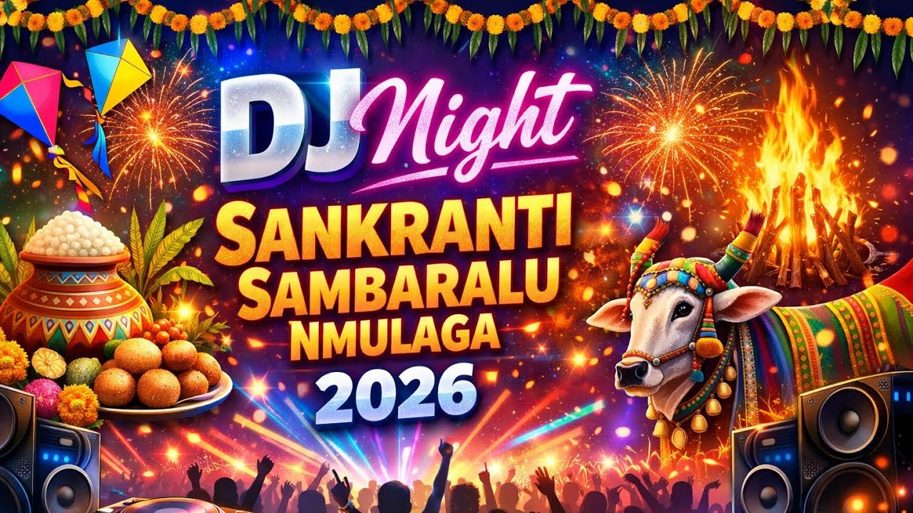 🔥 DJ Night | Part 4 | Sankranti Sambaralu | N. Mulaga 2026 🔥💃