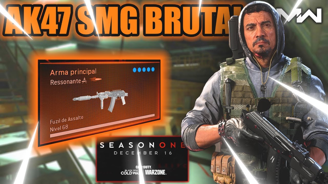 a NOVA AK74U é INSANA! MELHOR CLASSE AK47 SEASON 7 WARZONE | Call of Duty Modern Warfare