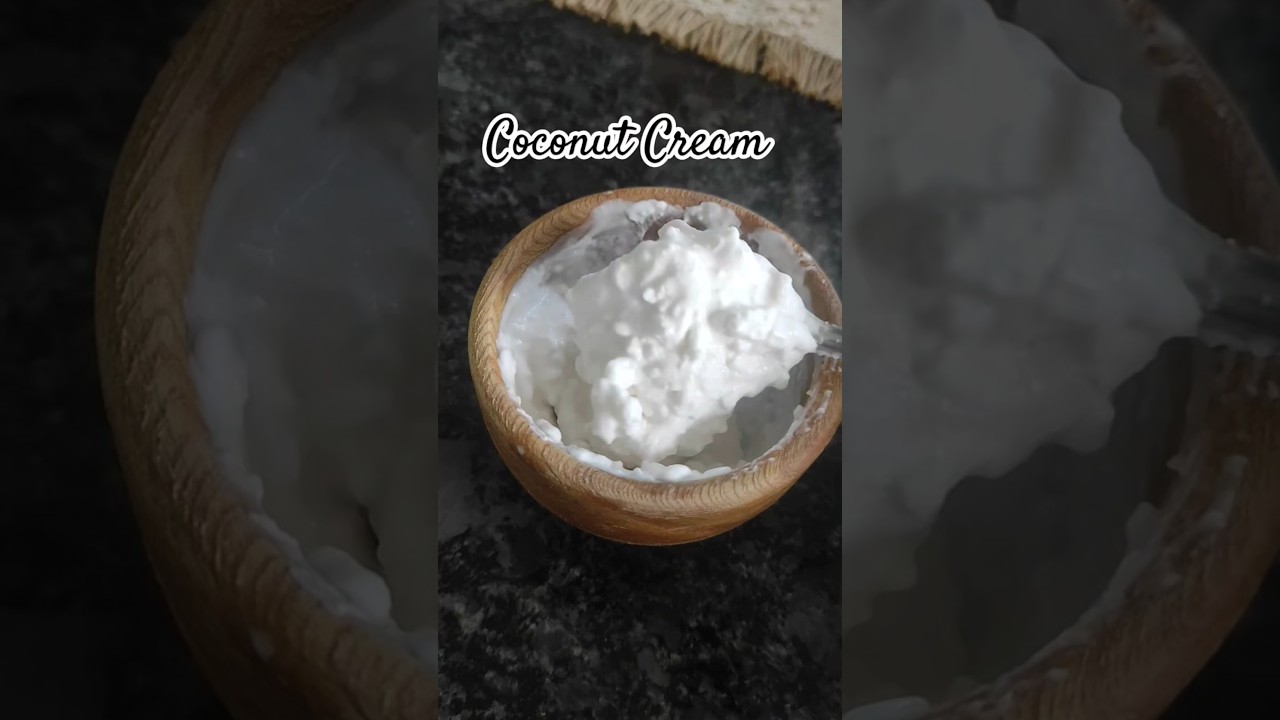 Coconut Cream Recipe/ Homemade Coconut Cream Recipe
