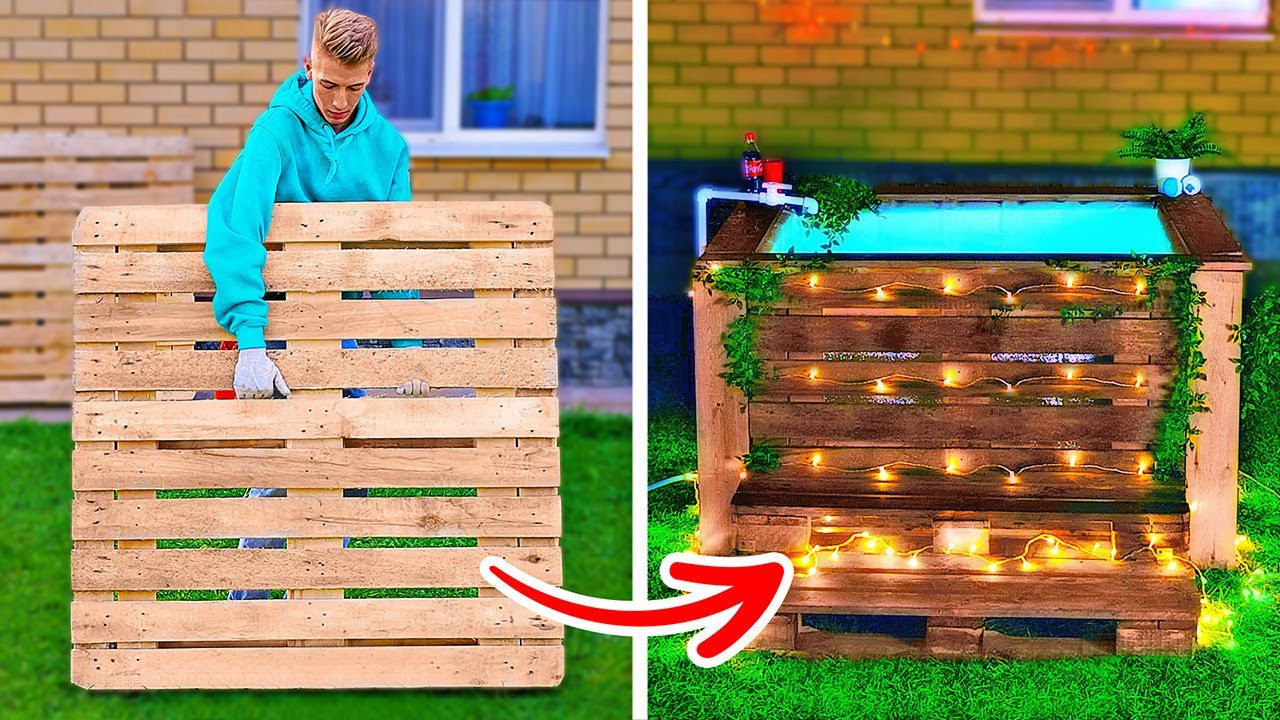 Incredible DIYs For Your Backyard || Awesome DIY Pallet Project Ideas