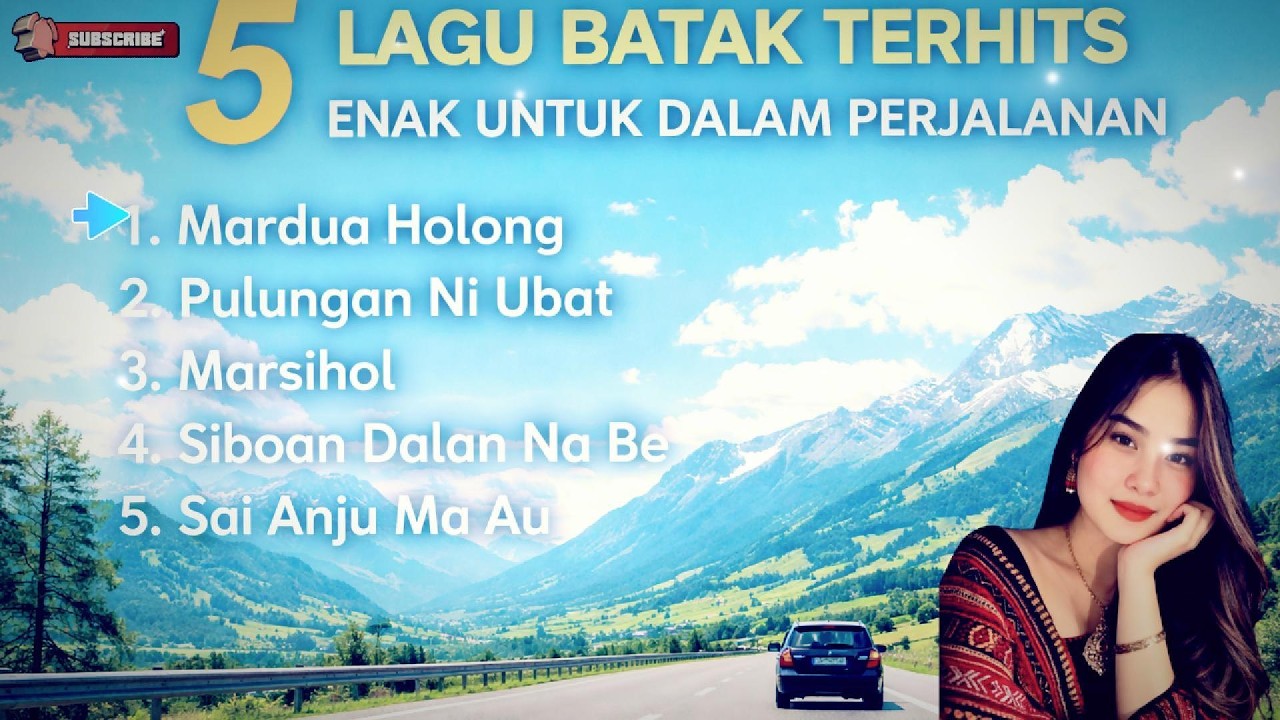 5 Lagu Batak Terhits Enak Didengar Saat Perjalanan | Playlist Batak Nostalgia #cover #lagubatak