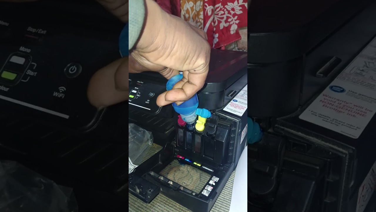 Printer me ink kaise Dale 
