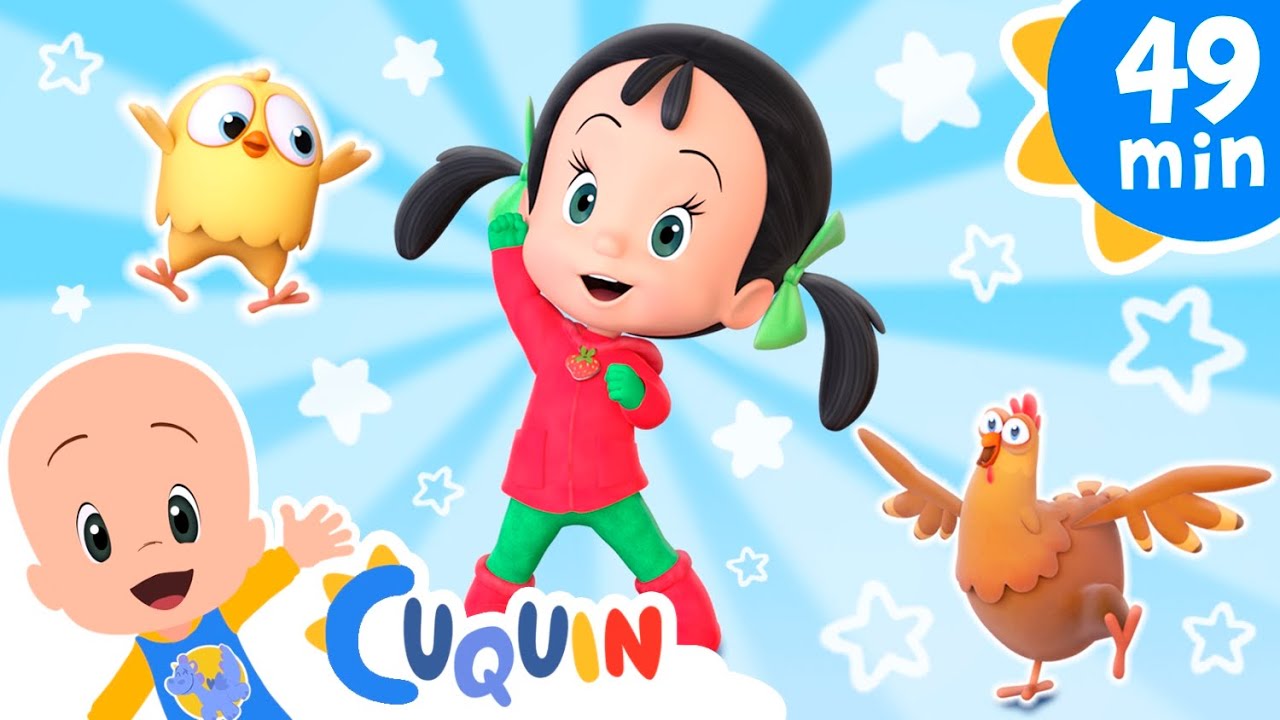 Colitas helps Mummy Hen - Cleo & Cuquin Netflix episodes & Nursery Rhymes
