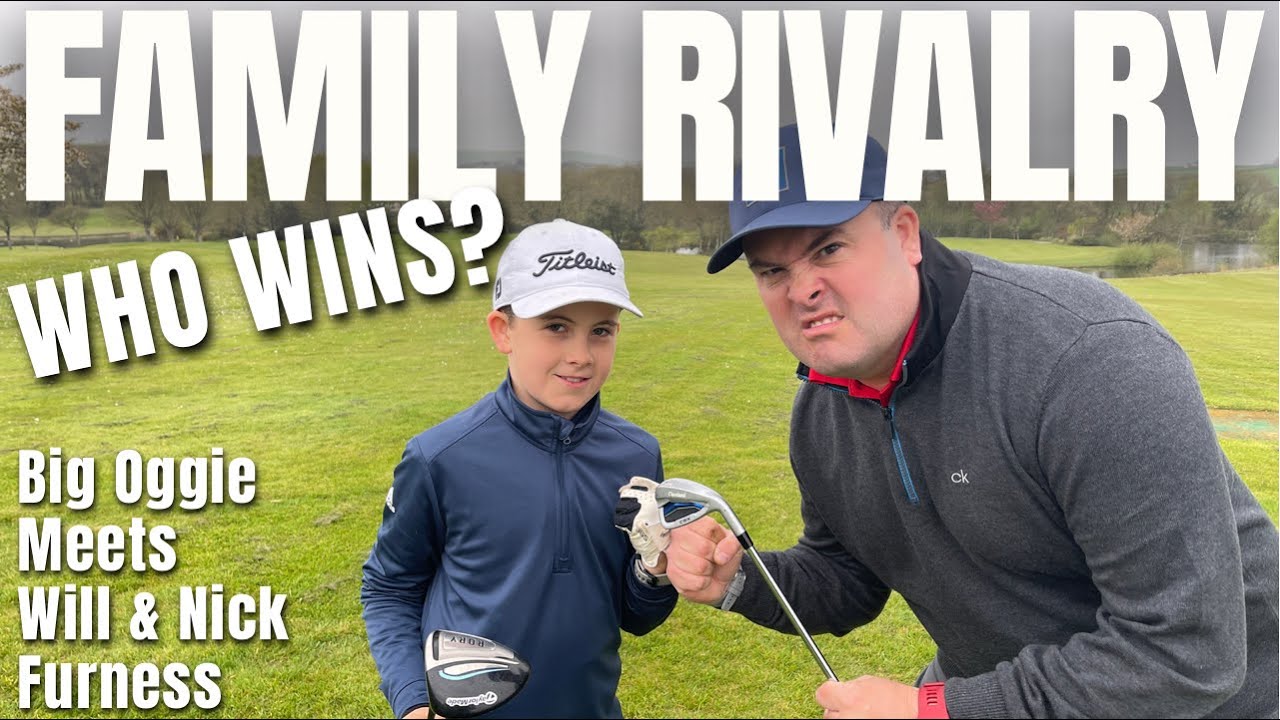 DAD V LAD.. WHO WINS THE TWO HOLE CHALLENGE. Big Oggie Meets…