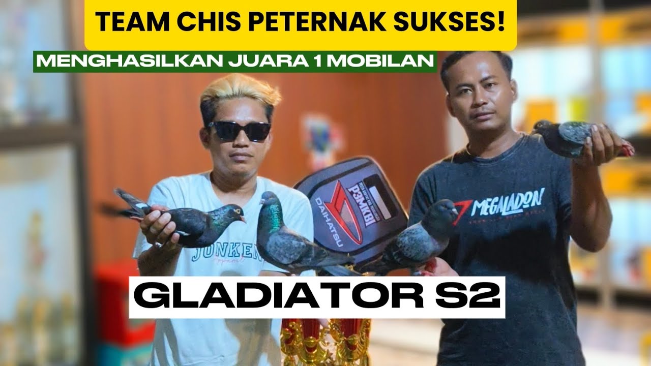 🔴PETERNAK SUKSES❗TEAM CHIS DARI PEMALANG MENGHASILKAN BURUNG2 JUARA NASIONAL ❗