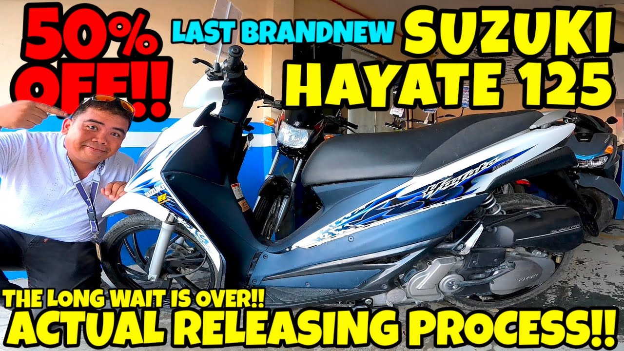 SUZUKI HAYATE 125 | Actual Casa Releasing Process | INSTALLMENT PRICE