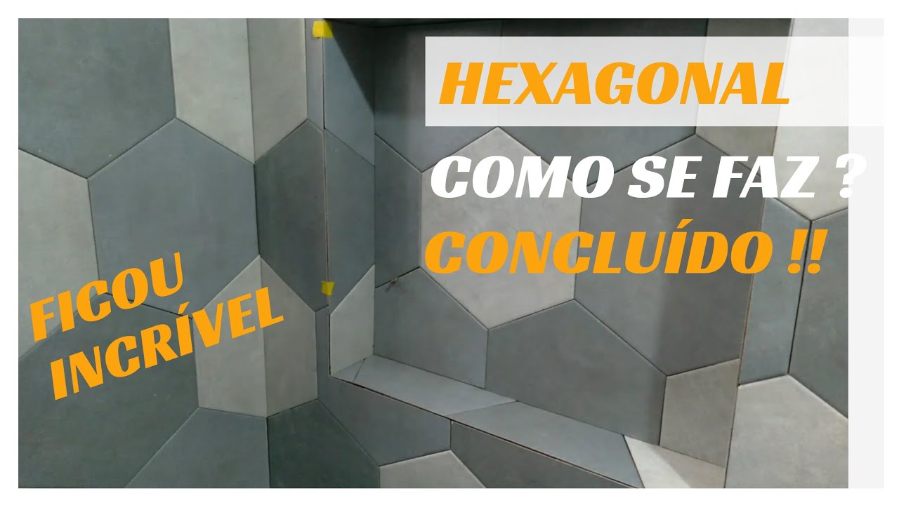 HEXAGONAL passo a passo concluído!!